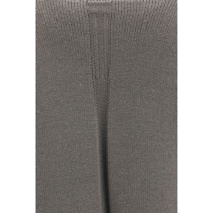 Rick Owens Gray Wool Oves Aries Hoodie