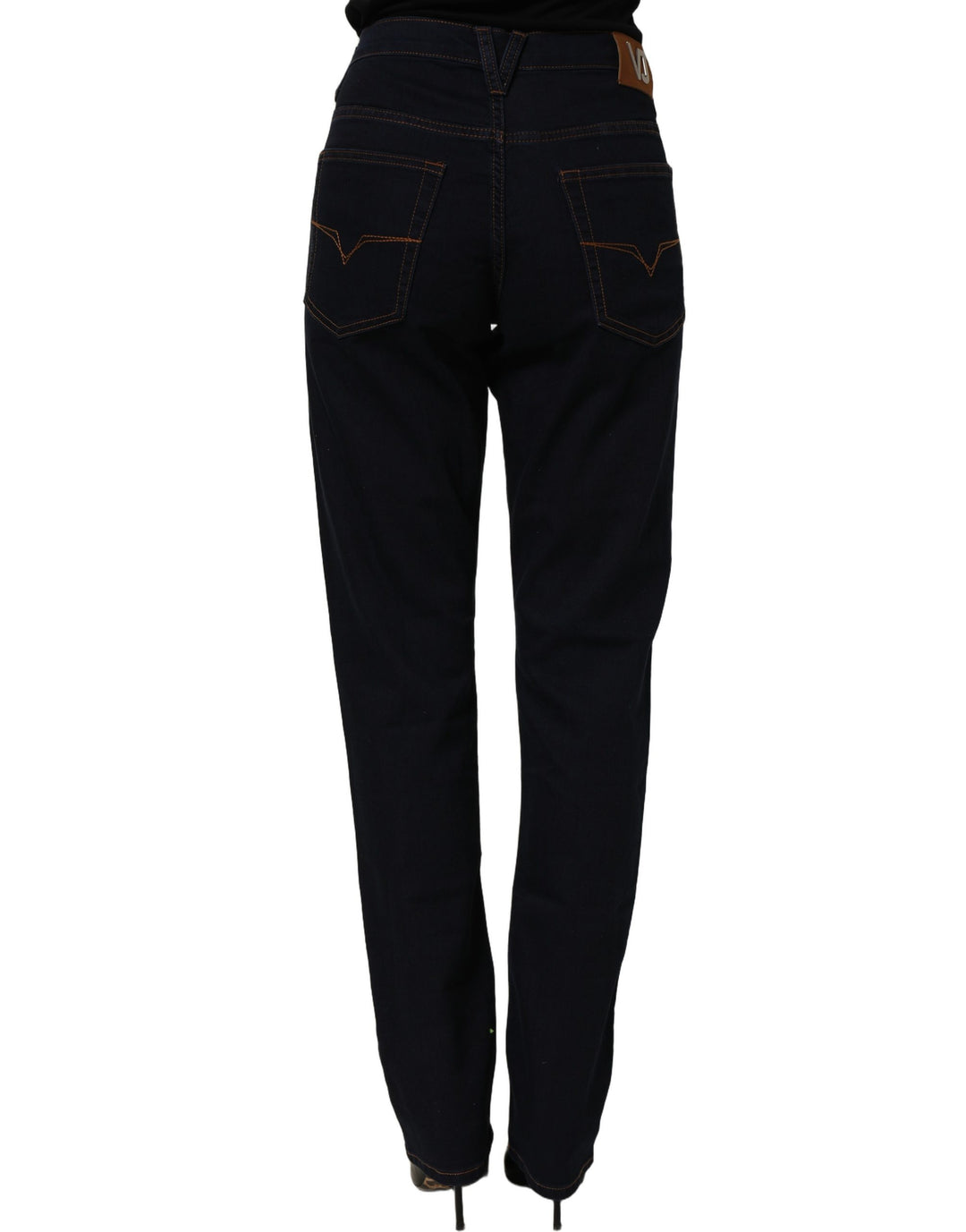 Versace Jeans Couture Blue High Waist Skinny Denim Trouser Jeans