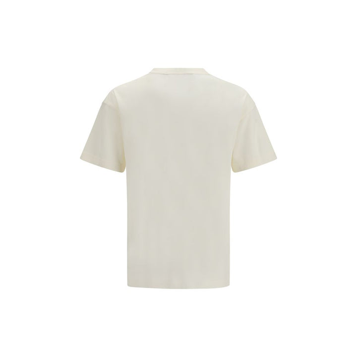 Palm Angels Beige Cotton T-Shirt
