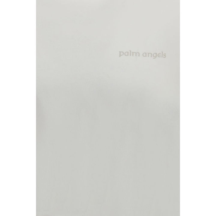 Palm Angels White Cotton T-Shirt