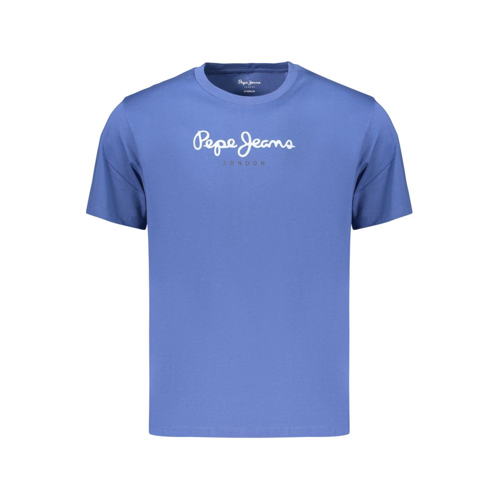 Pepe Jeans Blue Cotton Men&