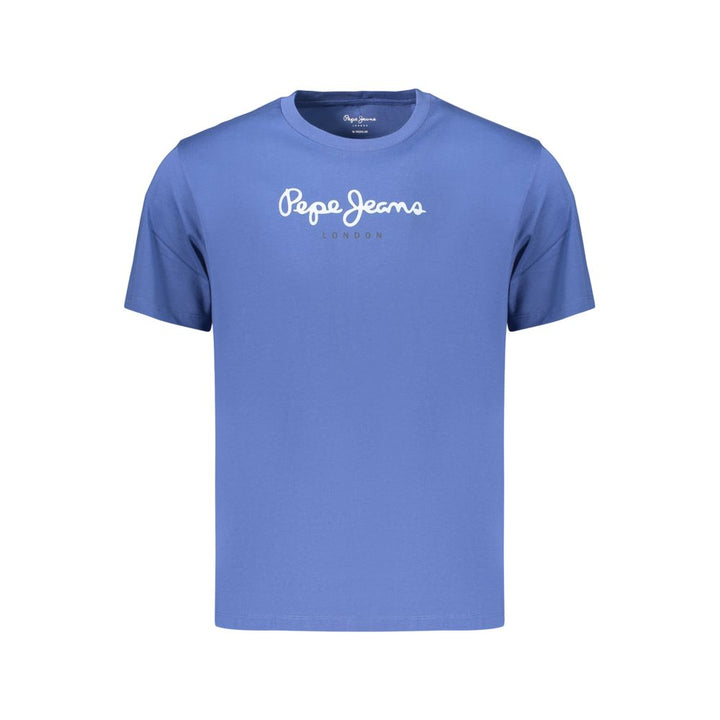 Pepe Jeans Blue Cotton Men&