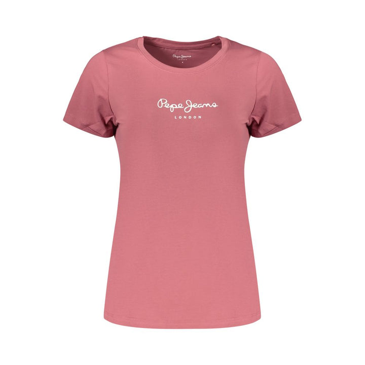 Pepe Jeans Pink Cotton Women&