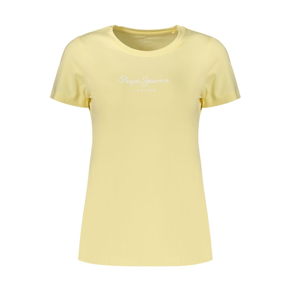 Pepe Jeans Yellow Cotton Women&