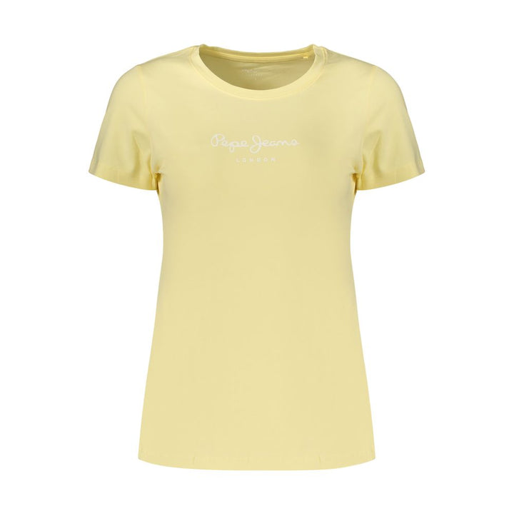 Pepe Jeans Yellow Cotton Women&