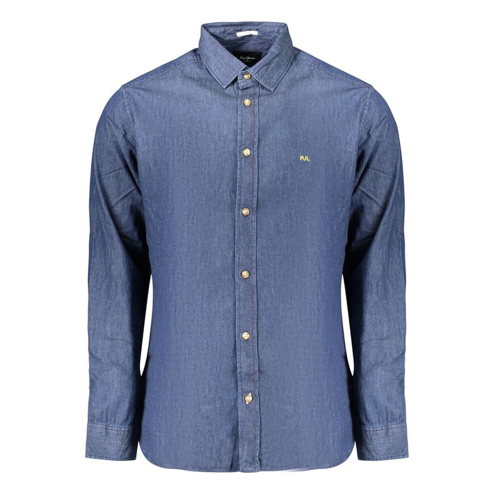 Pepe Jeans Blue Cotton Men&