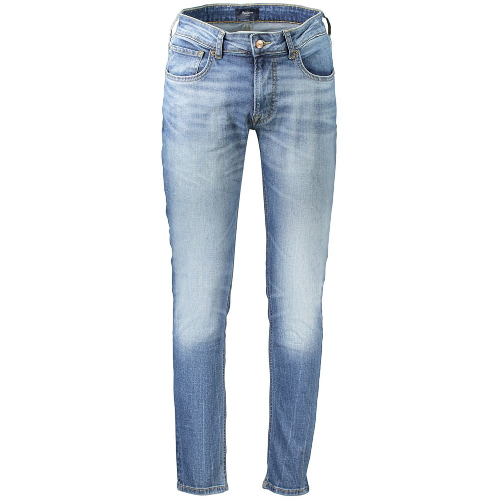 Pepe Jeans Blue Cotton Men&