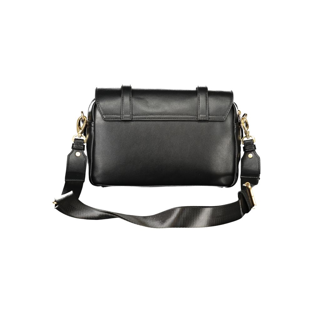 Mario Valentino Black Polyurethane Women&