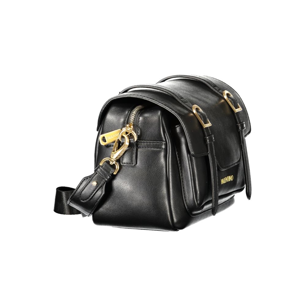Mario Valentino Black Polyurethane Women&