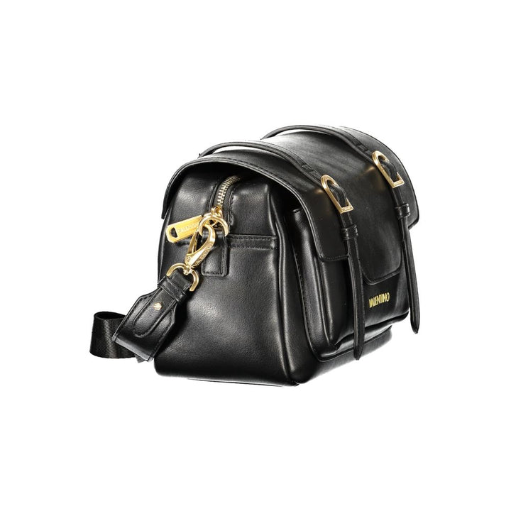 Mario Valentino Black Polyurethane Women&