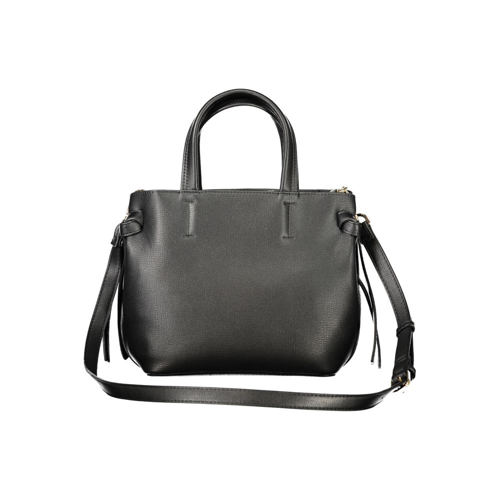 Mario Valentino Black Polyurethane Women&