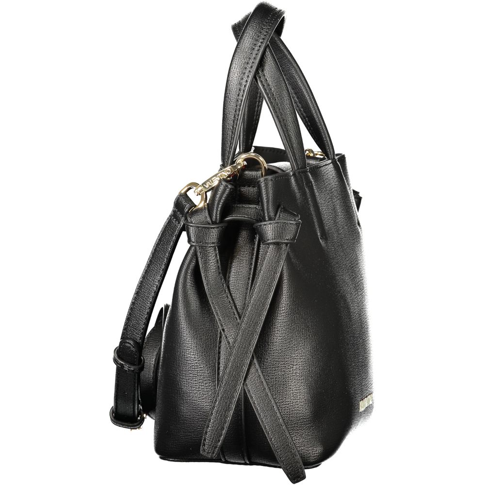 Mario Valentino Black Polyurethane Women&