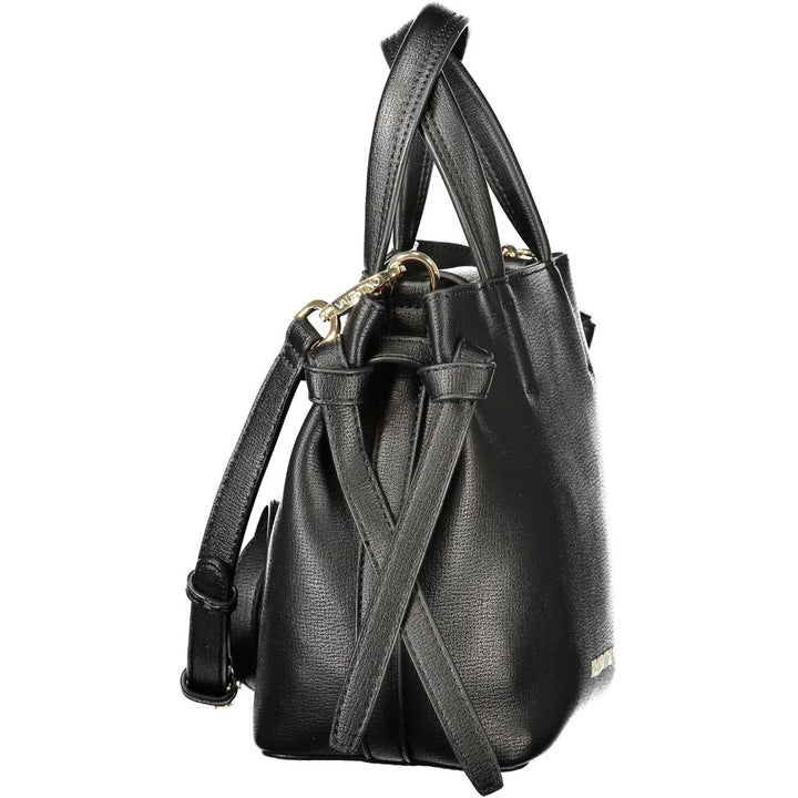 Mario Valentino Black Polyurethane Women&