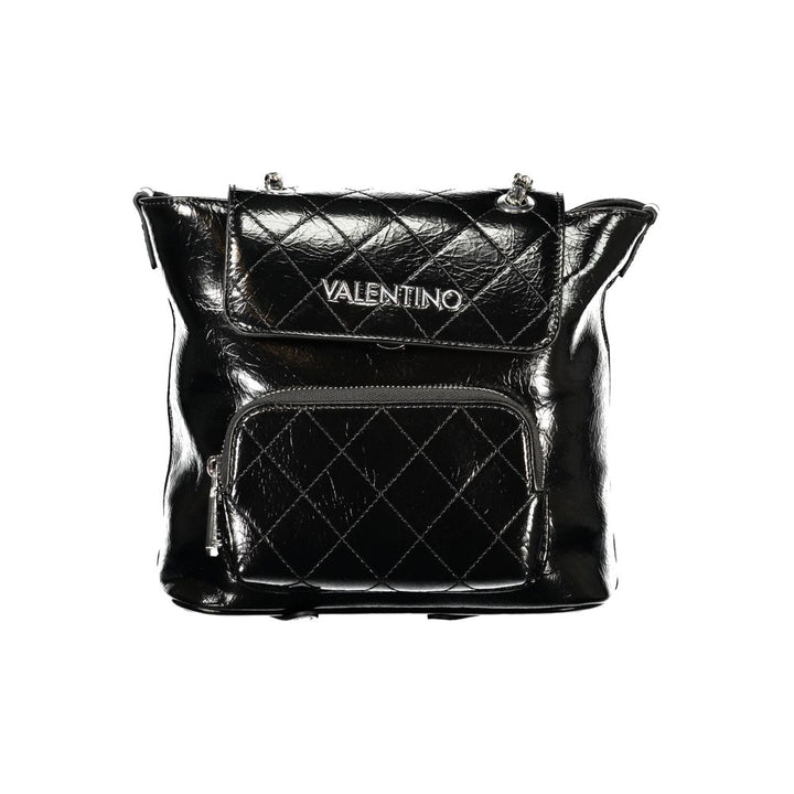 Mario Valentino Black Polyurethane Women&