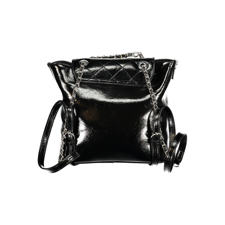 Mario Valentino Black Polyurethane Women&