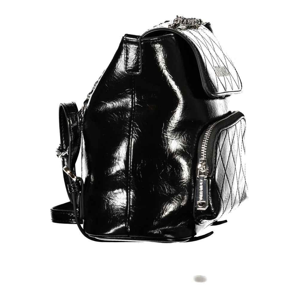 Mario Valentino Black Polyurethane Women&
