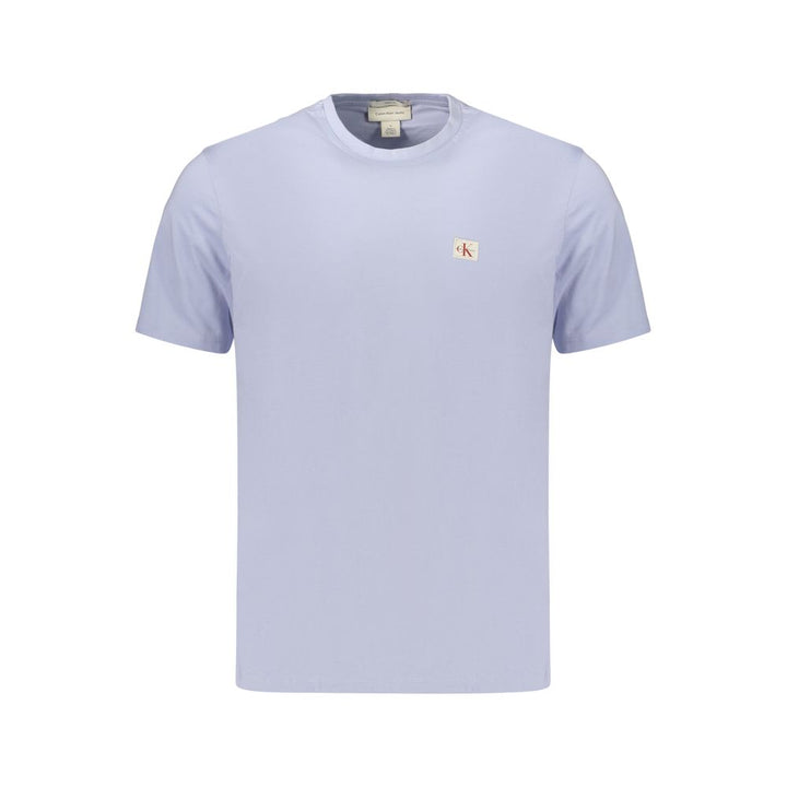 Calvin Klein Azzurro Cotton Mens T-Shirt
