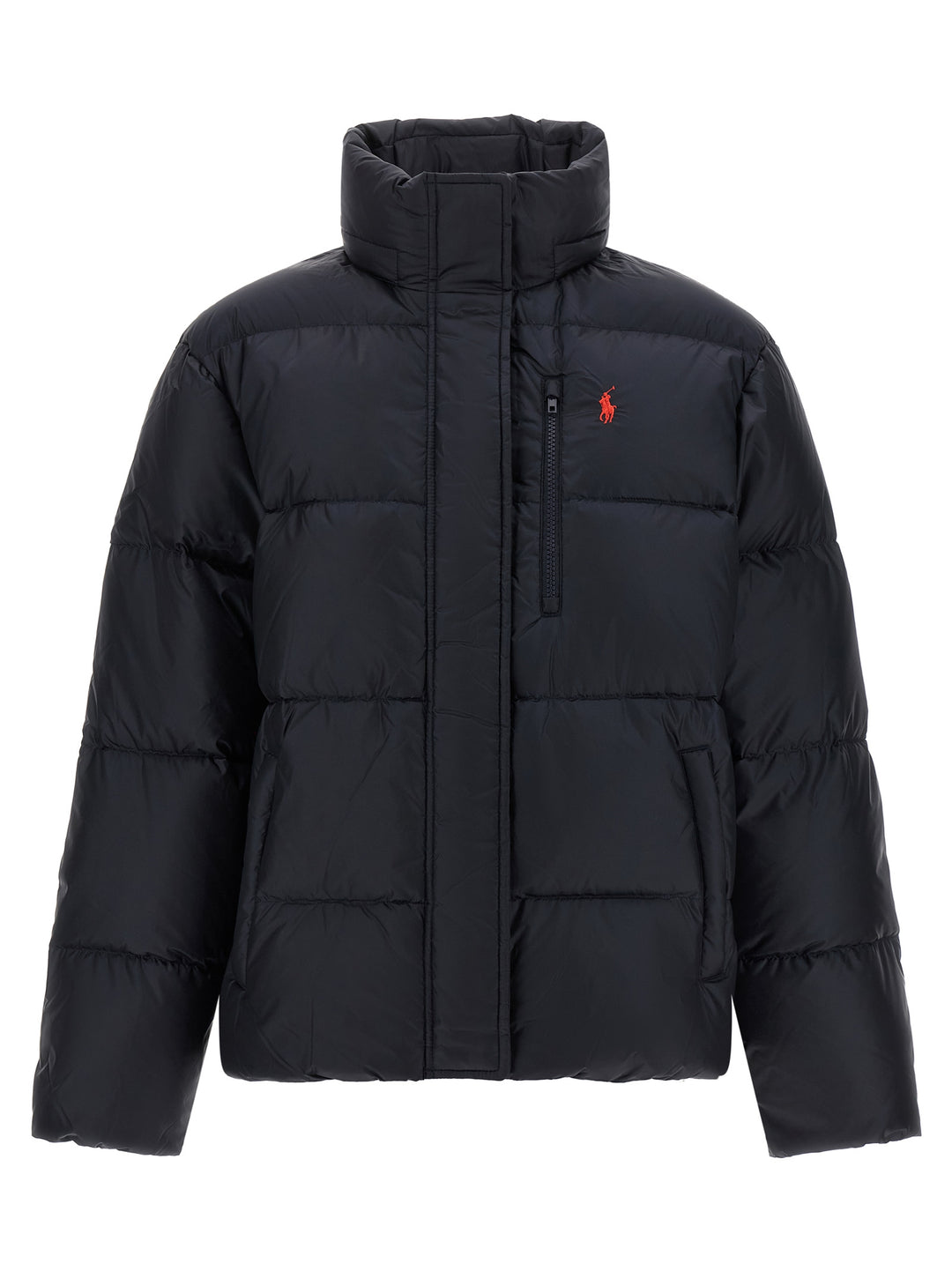 Polo Ralph Lauren Blue Nylon Full-Length Jacket