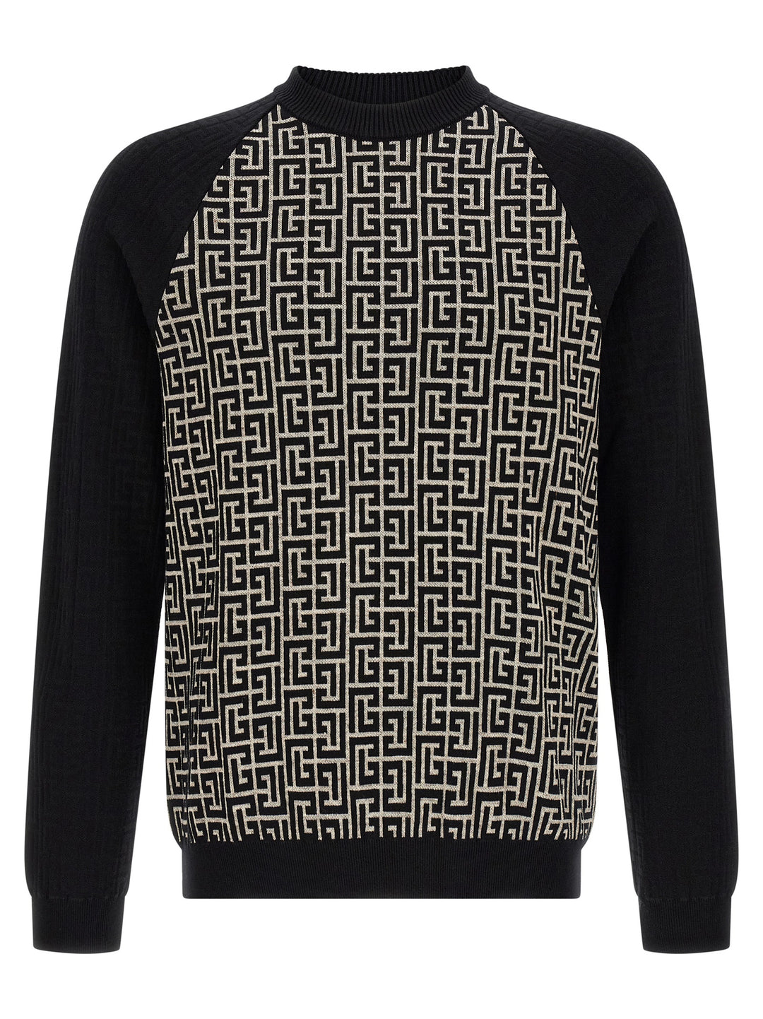 Balmain Bicolor Cotton Cardigan