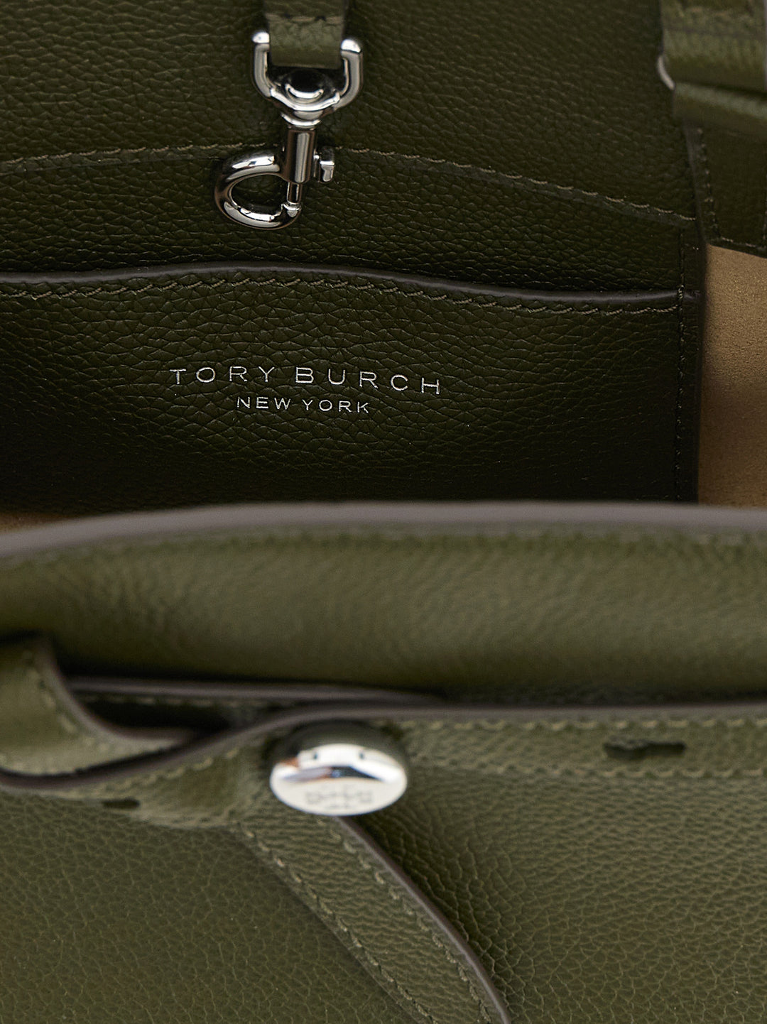 Tory Burch Brown Cowhide Crossbody Bag