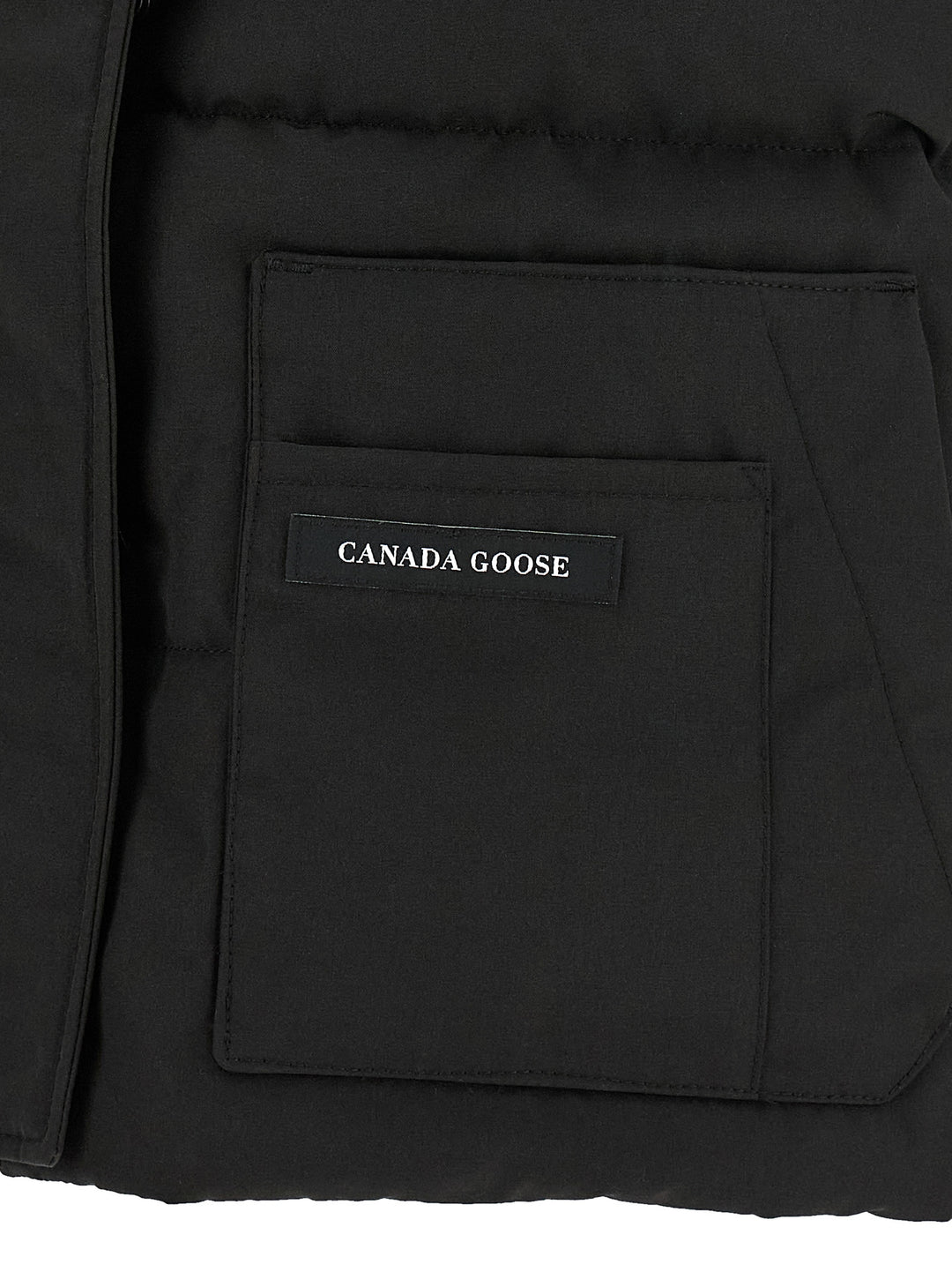 Canada Goose Black Polyester Sleeveless Jacket
