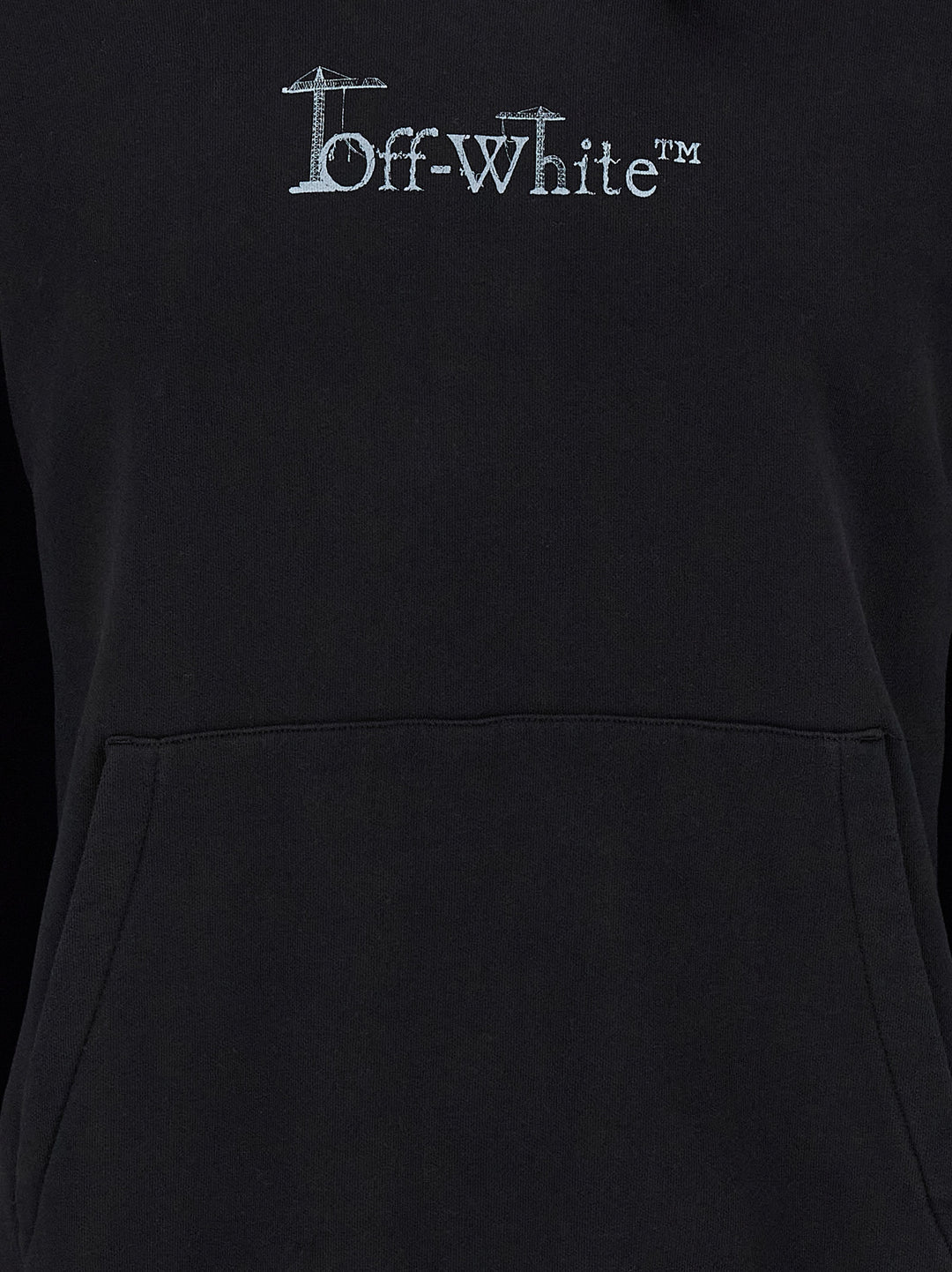 Off-White Black Cotton Sweatshirt