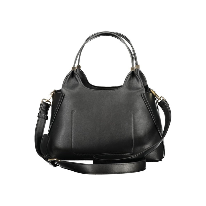 Mario Valentino Black Polyurethane Women&