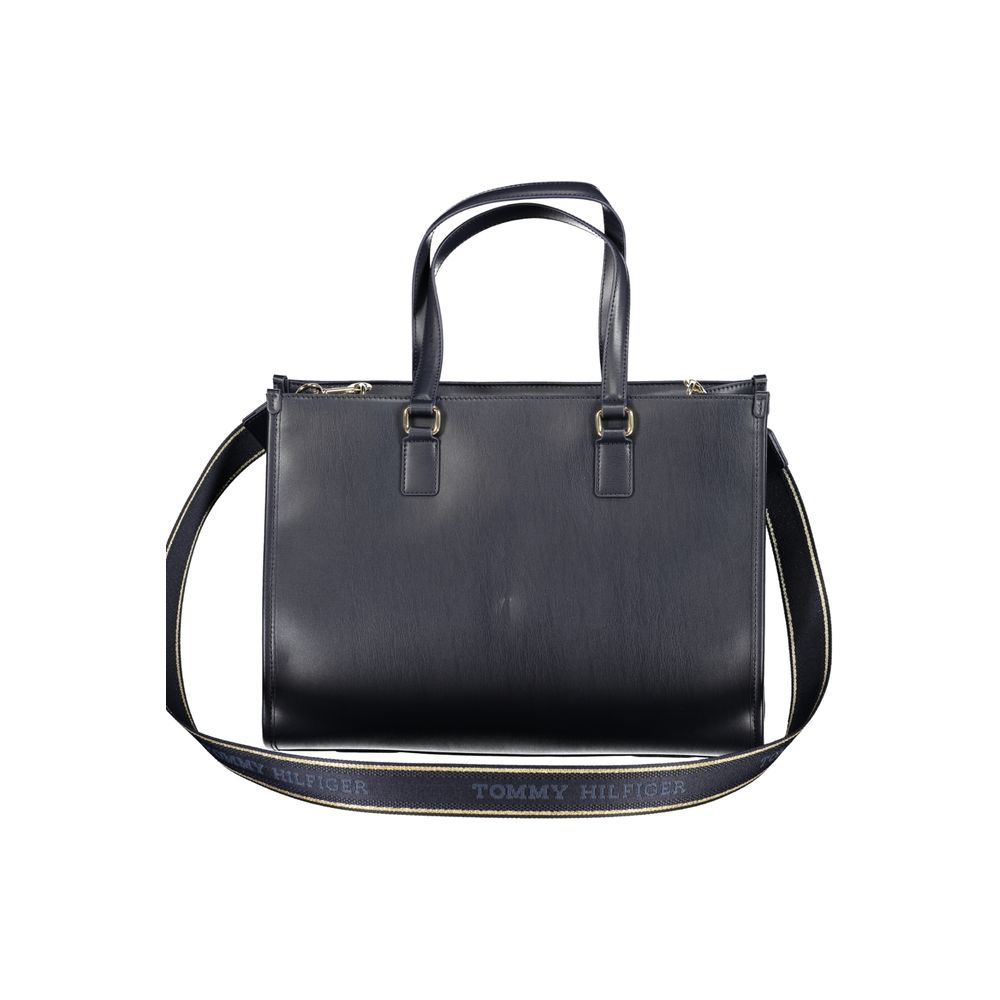 Tommy Hilfiger Blue Polyurethane Women&