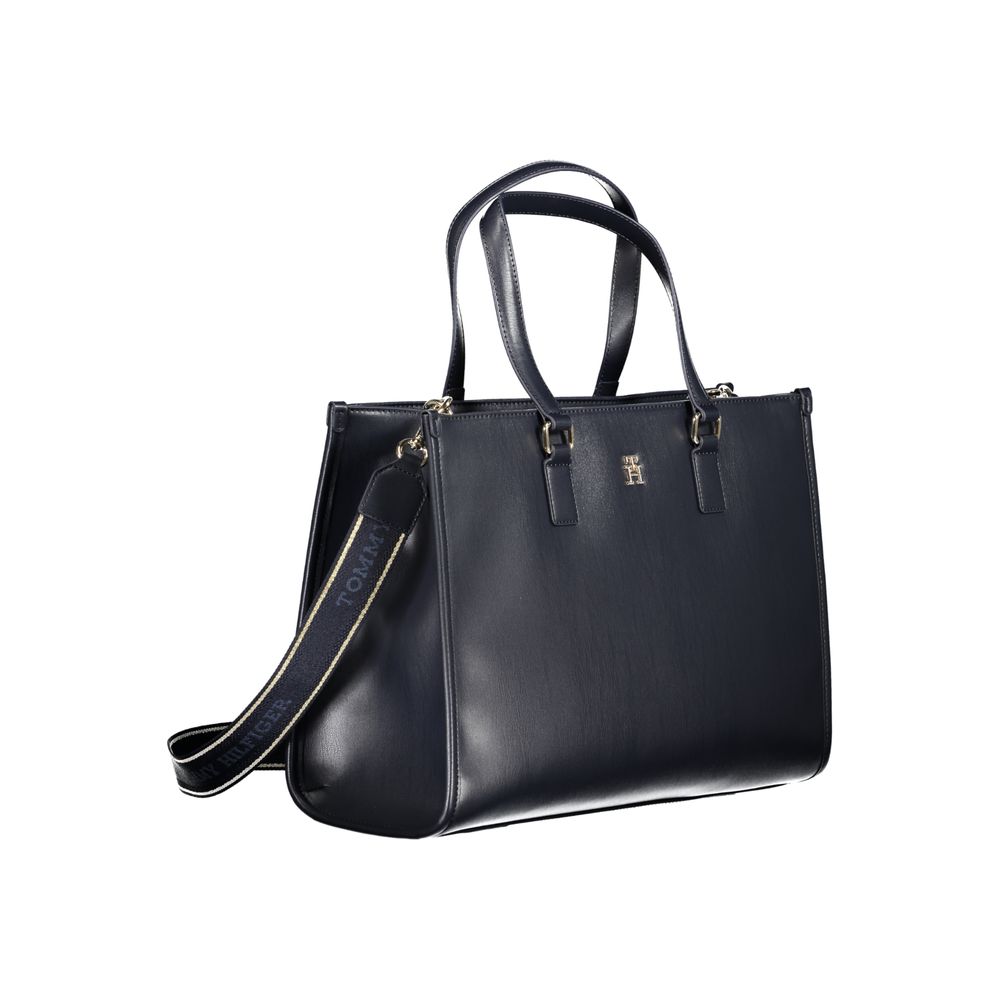 Tommy Hilfiger Blue Polyurethane Women&