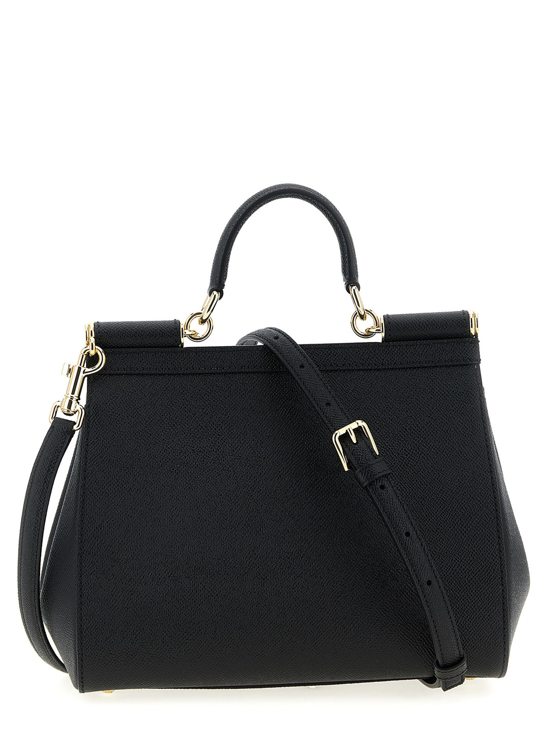Dolce &amp; Gabbana Black Calfskin Handbag