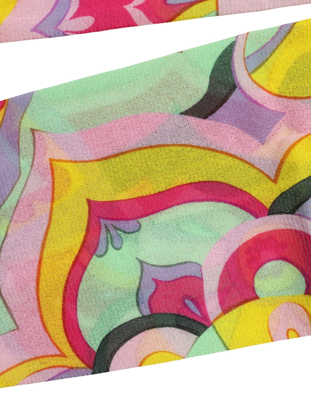 Dolce &amp; Gabbana Multicolor Floral Print Tights Stockings Socks