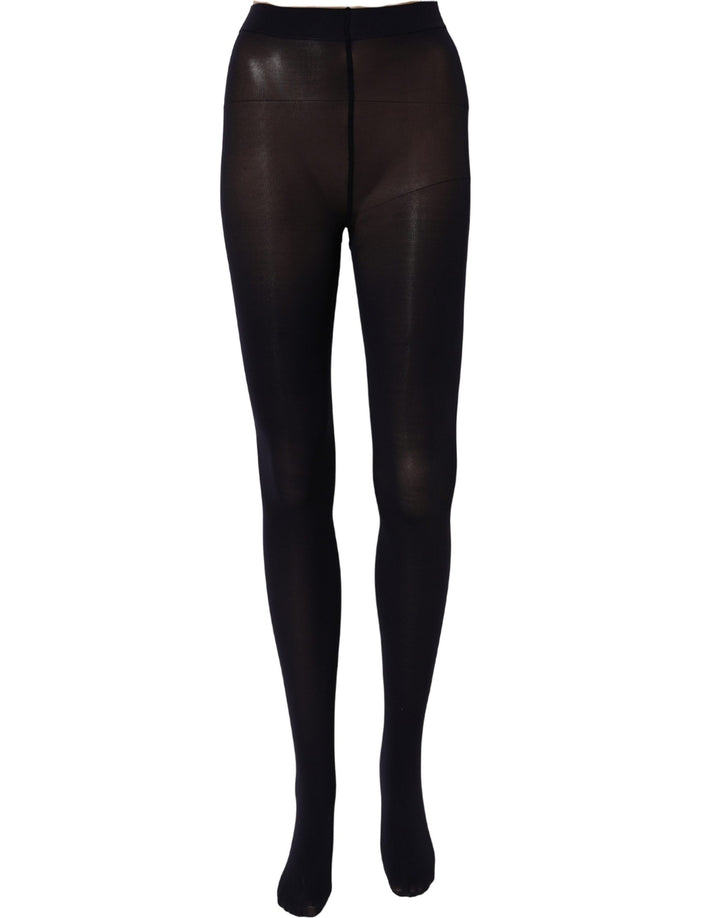 Dolce &amp; Gabbana Dark Blue Nylon Sheer Tights Stockings Socks