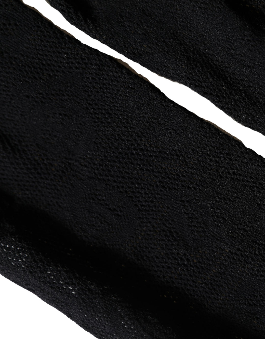 Dolce &amp; Gabbana Black All Over Print Sheer Stretch Tights Socks