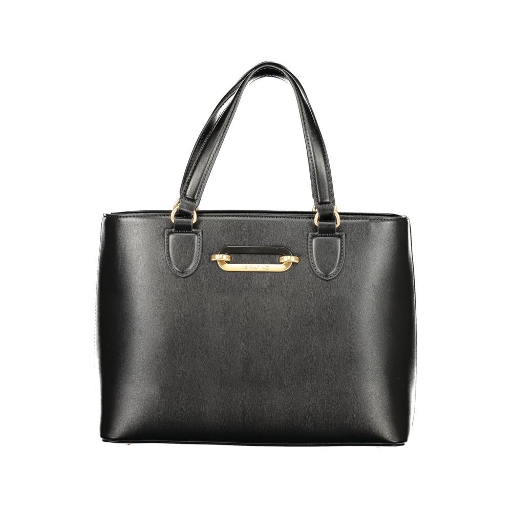 Mario Valentino Black Polyurethane Women&