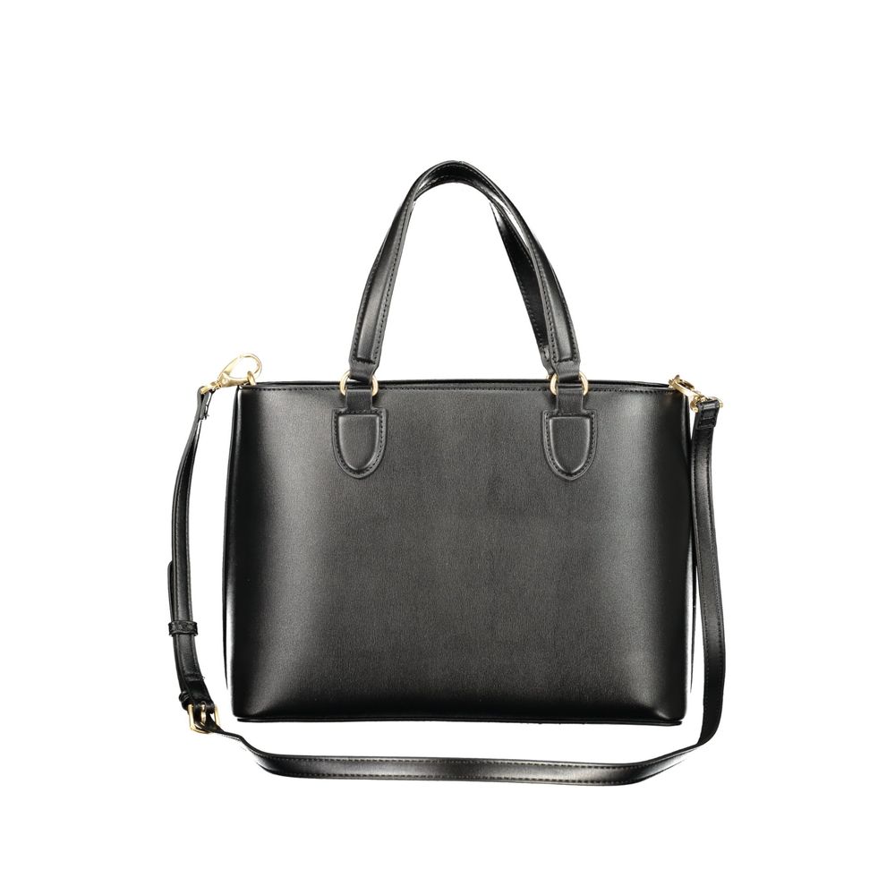 Mario Valentino Black Polyurethane Women&