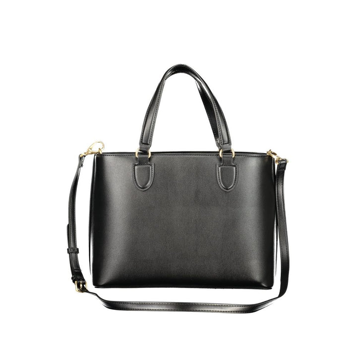 Mario Valentino Black Polyurethane Women&