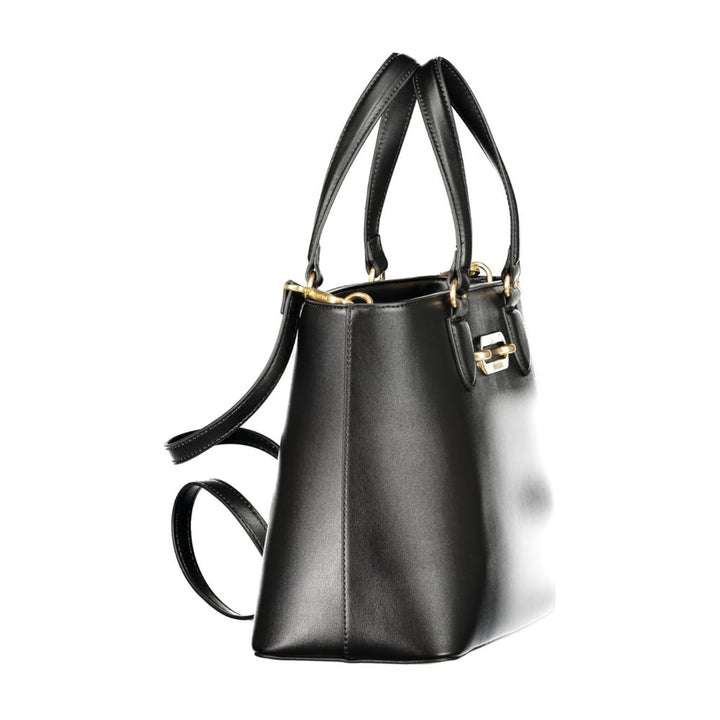 Mario Valentino Black Polyurethane Women&