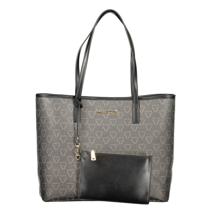 Mario Valentino Black Polyurethane Women&