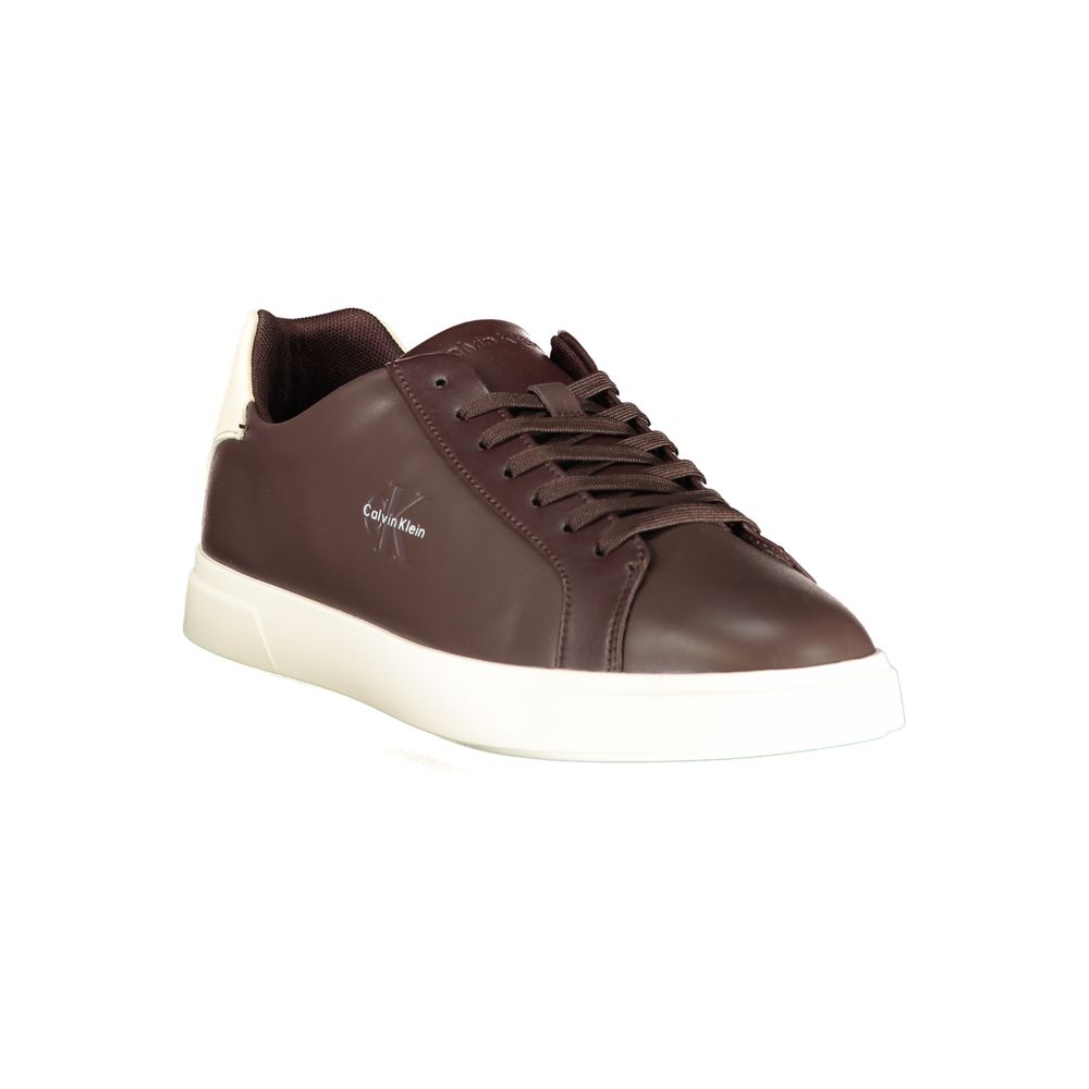 Calvin Klein Brown Polyurethane Men&
