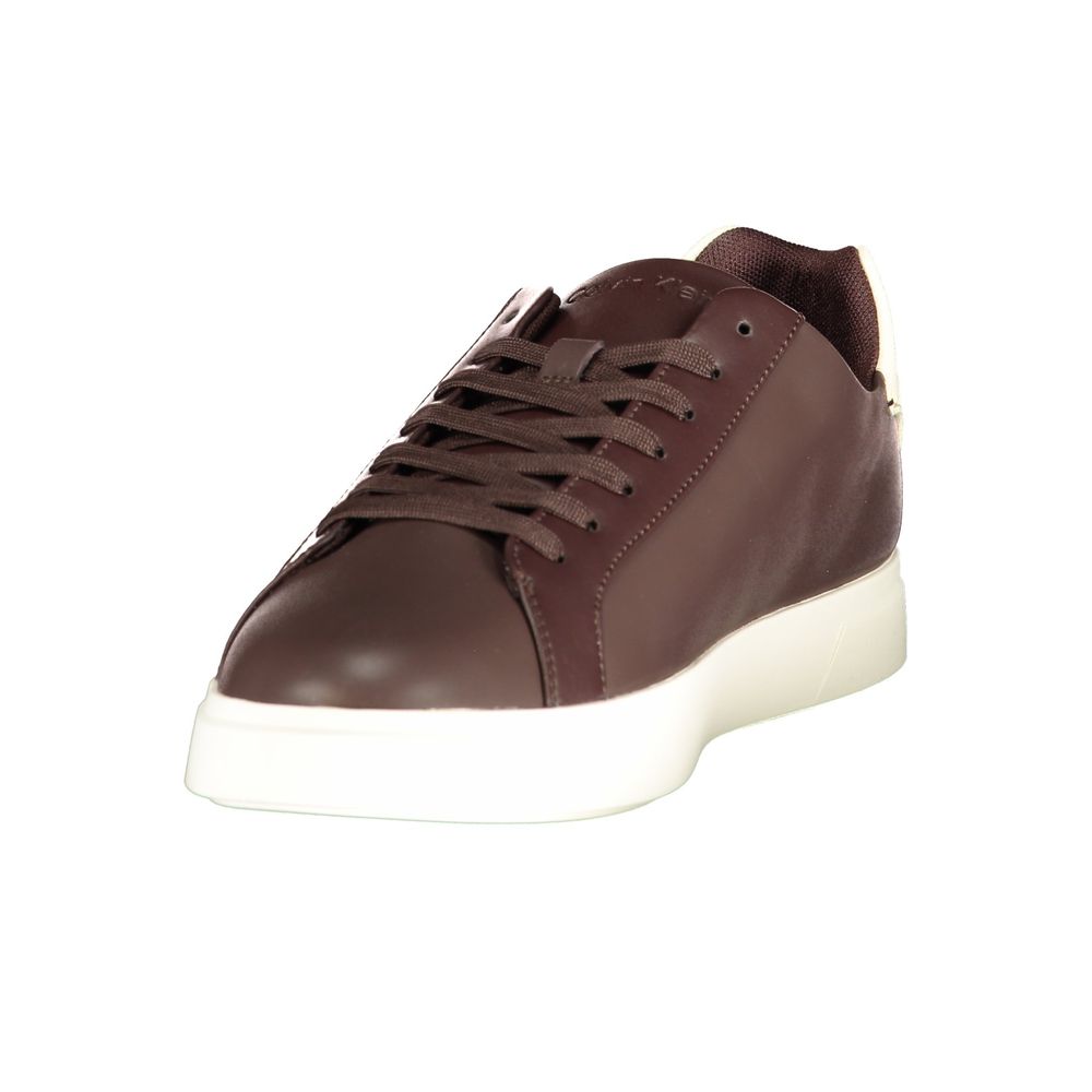 Calvin Klein Brown Polyurethane Men&