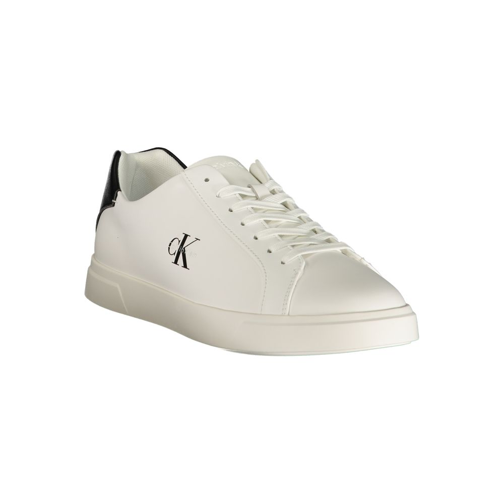 Calvin Klein White Polyurethane Men&