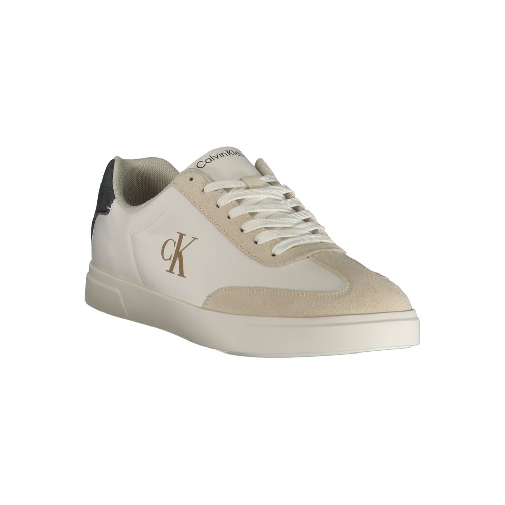 Calvin Klein White Polyester Men&