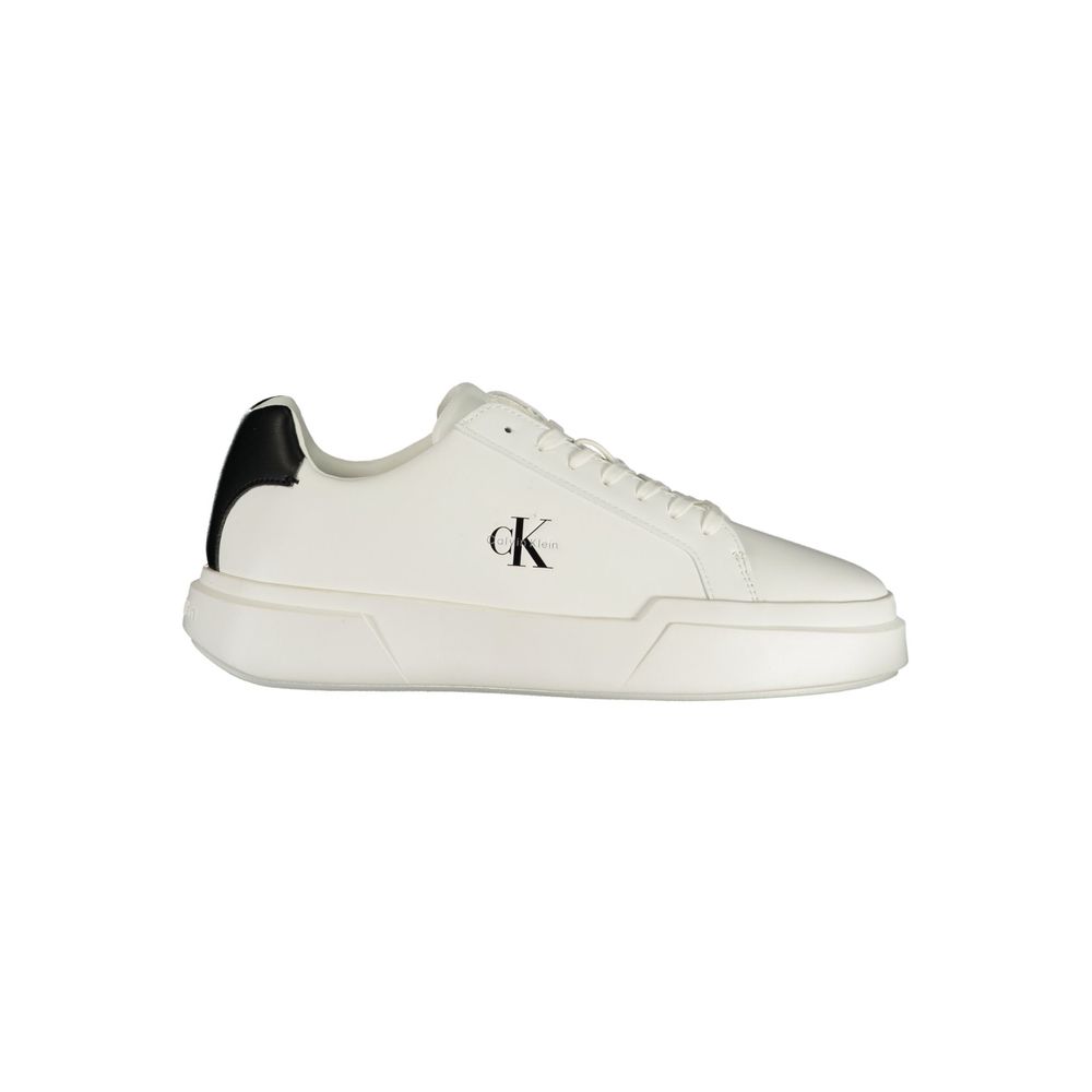 Calvin Klein White Polyurethane Women&