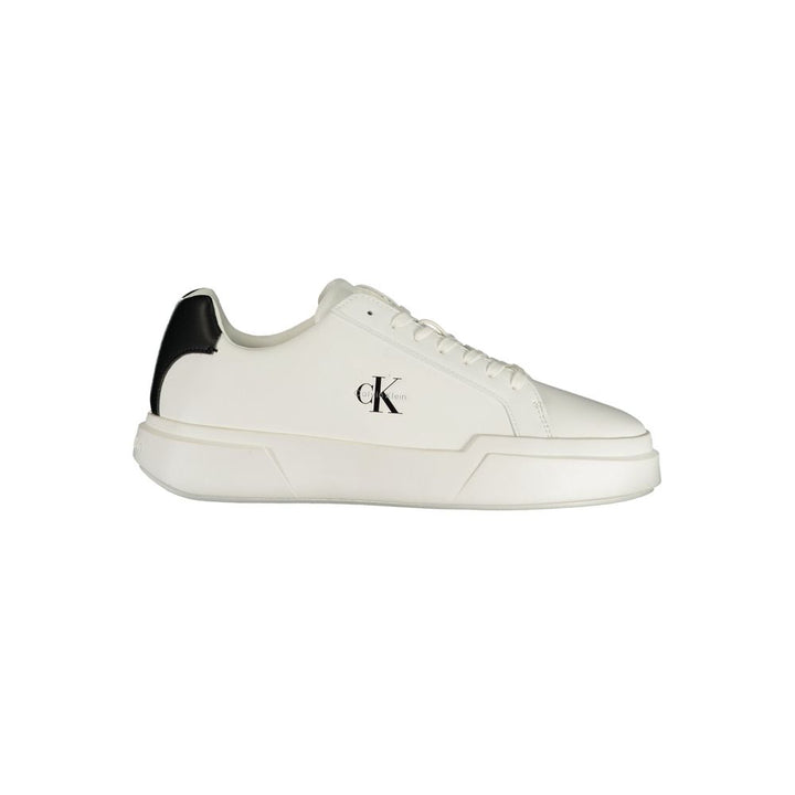 Calvin Klein White Polyurethane Women&