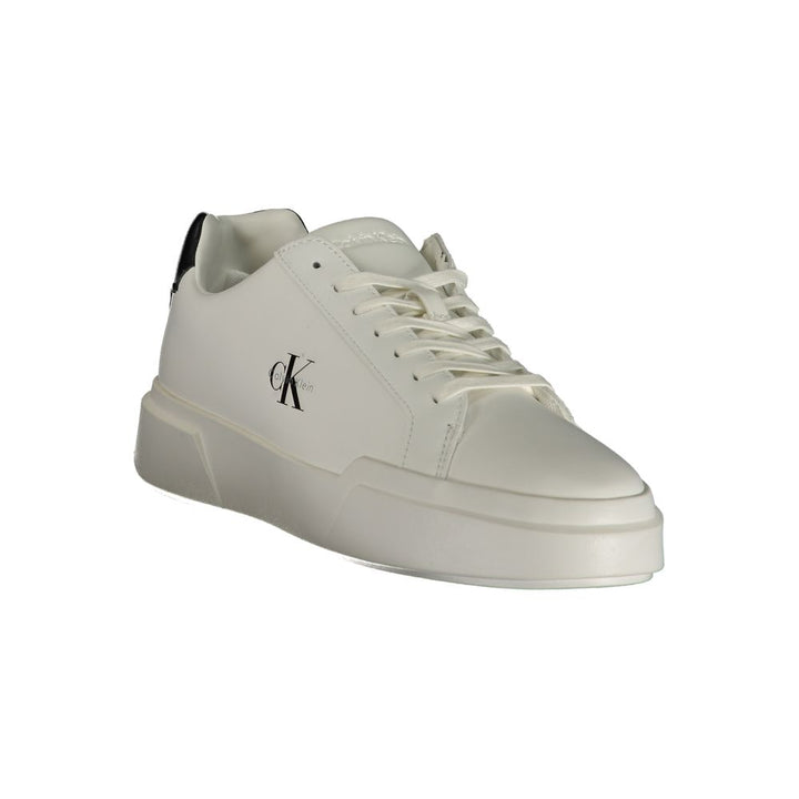 Calvin Klein White Polyurethane Women&