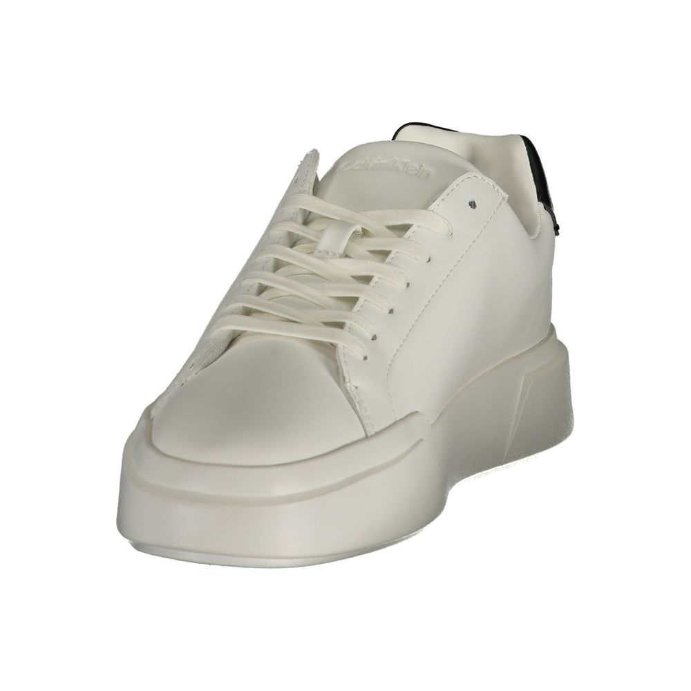 Calvin Klein White Polyurethane Women&