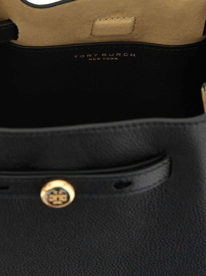 Tory Burch Black Cowhide Crossbody Bag