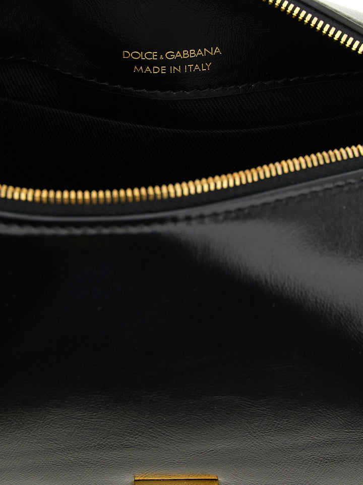 Dolce &amp; Gabbana Black Calfskin Handbag