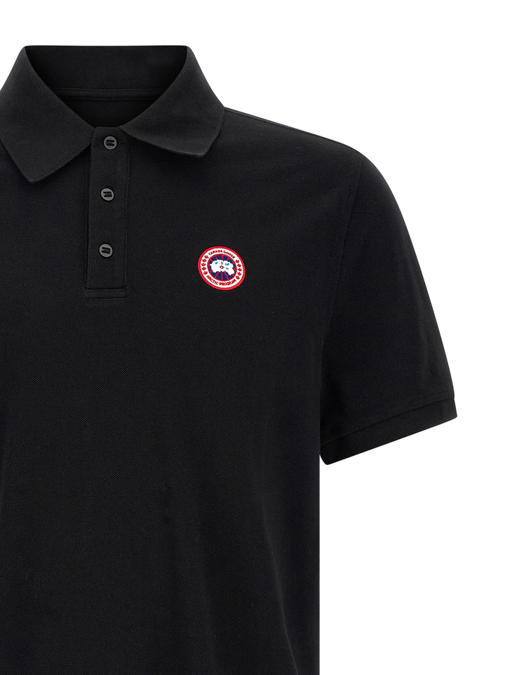 Canada Goose Black Cotton Polo Shirt
