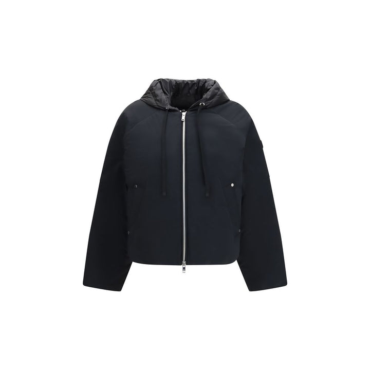 Moose Knuckles Black Nylon Bomber